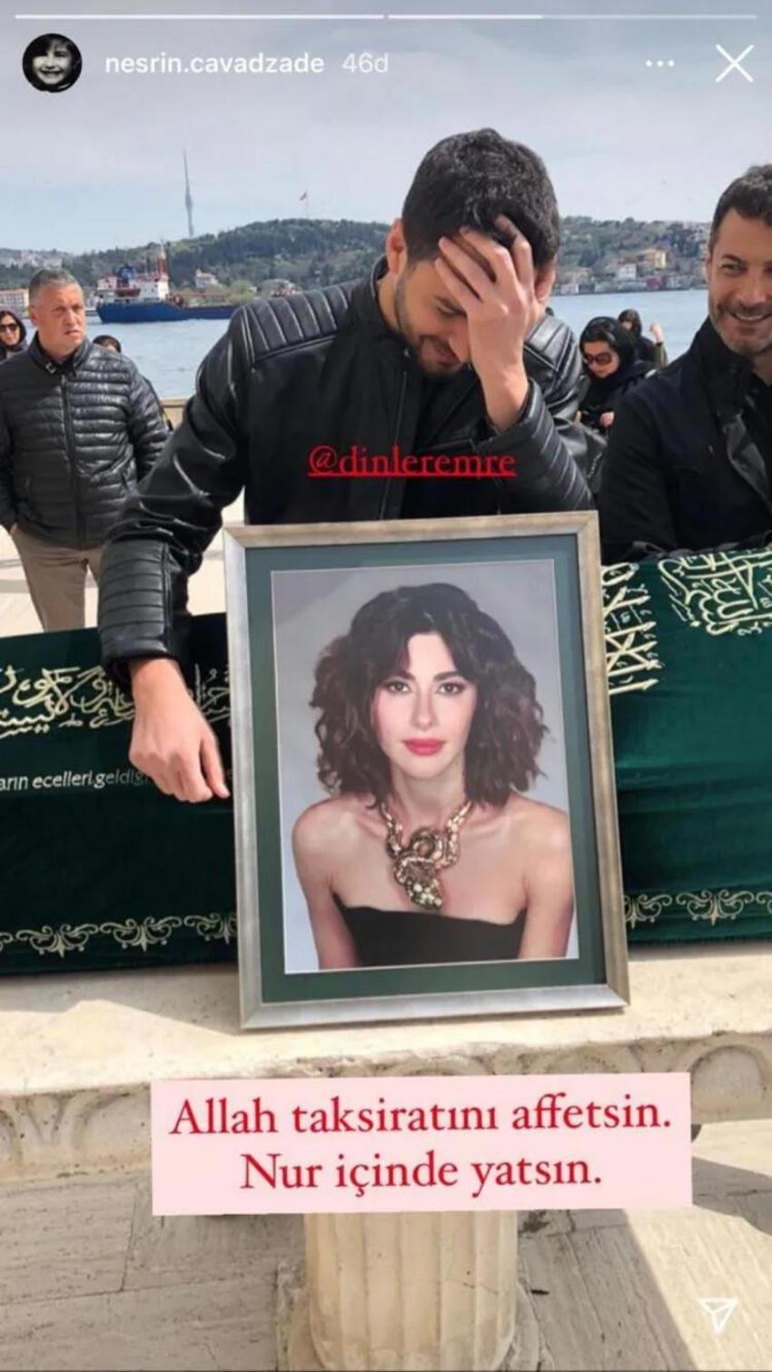 Nesrin Cavadzade uyarılara kulak asmadı! Telefonu elinden düşmedi