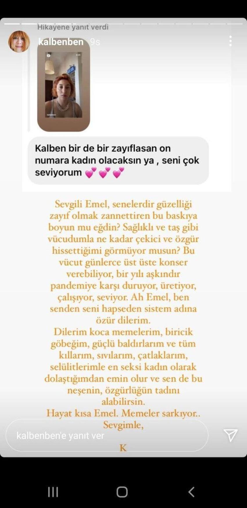 Kalben: Hayat kısa memeler sarkıyor