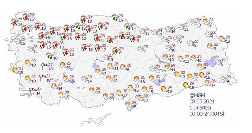 Meteoroloji'den son dakika açıklaması! 11 il için uyarı! Çok şiddetli geliyor