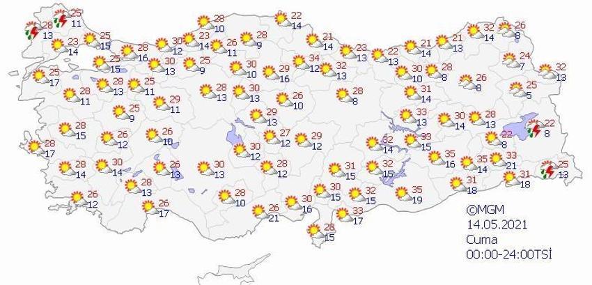 Meteoroloji'den son dakika açıklaması! 28 il için uyarı! Pazar günü çok kuvvetli geliyor...