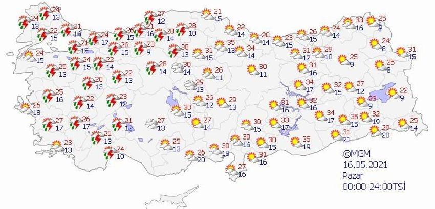 Meteoroloji'den son dakika açıklaması! 28 il için uyarı! Pazar günü çok kuvvetli geliyor...