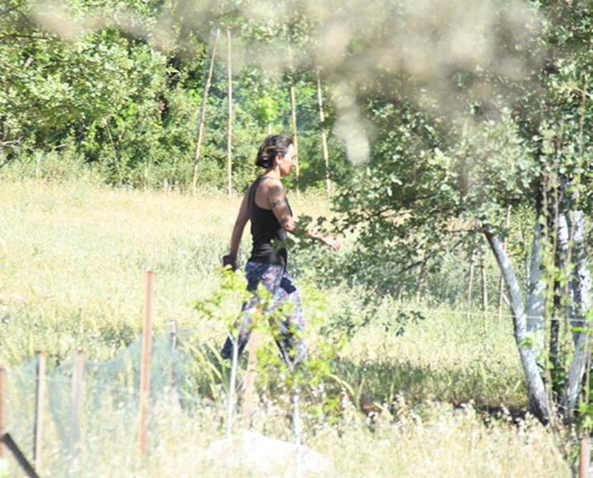 Özlem Tekin'in köy hayatı!