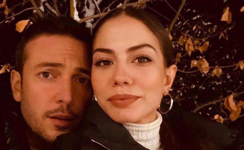 Demet Özdemir, Oğuzhan Koç'u öpücüklere boğdu!