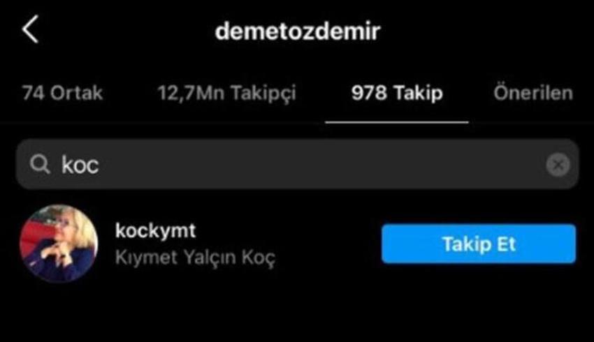 Demet Özdemir, Oğuzhan Koç'u öpücüklere boğdu!