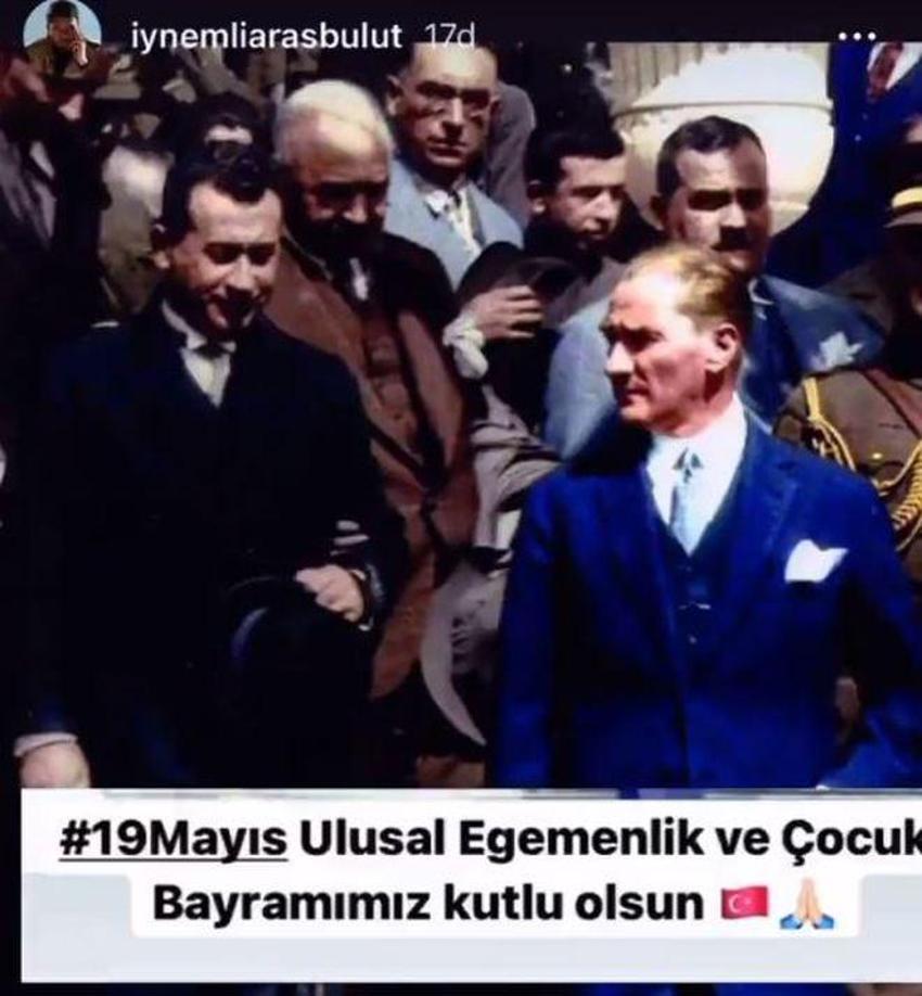 Aras Bulut İynemli bayramları karıştırdı!