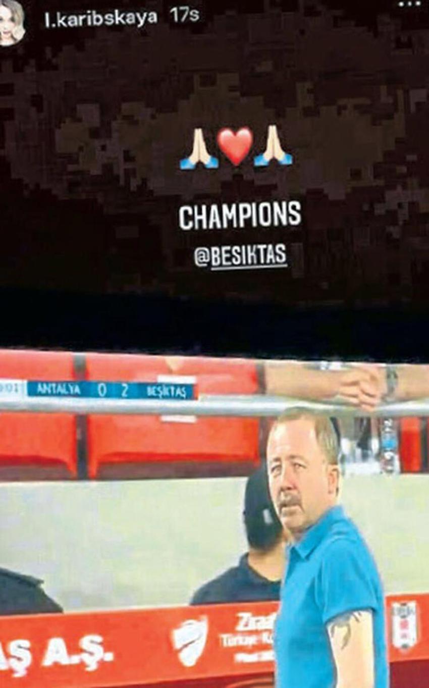 22 yaş küçük sevgili Sergen Yalçın'ı kutladı!