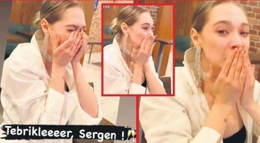 22 yaş küçük sevgili Sergen Yalçın'ı kutladı!