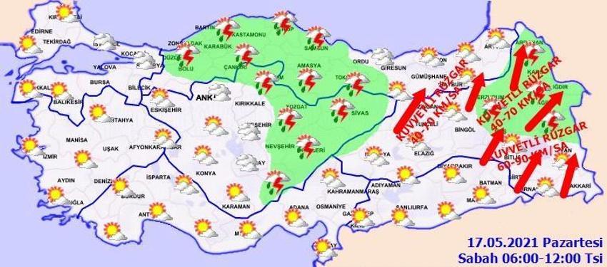 Meteoroloji'den açıklama! 36 il için uyarı