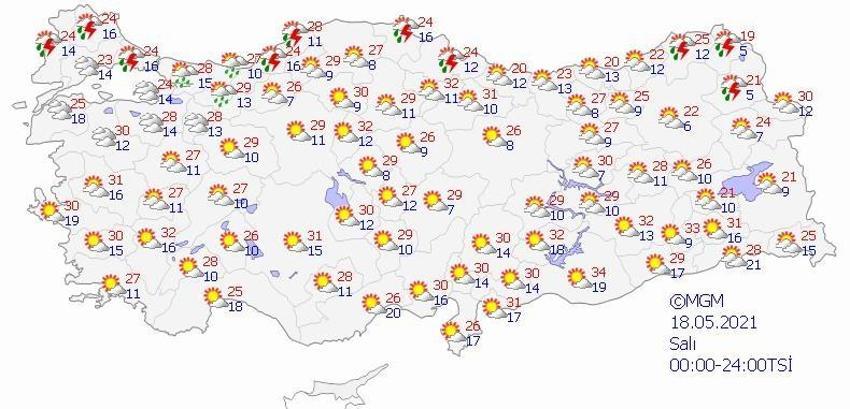 Meteoroloji'den açıklama! 36 il için uyarı