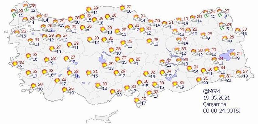 Meteoroloji'den açıklama! 36 il için uyarı