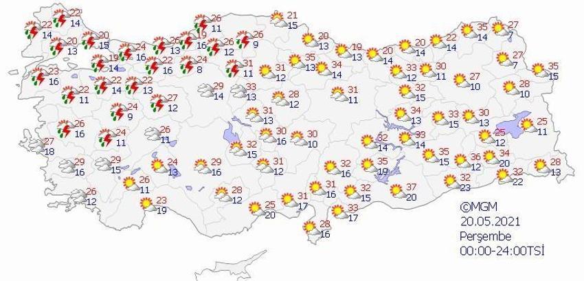 Meteoroloji'den açıklama! 36 il için uyarı
