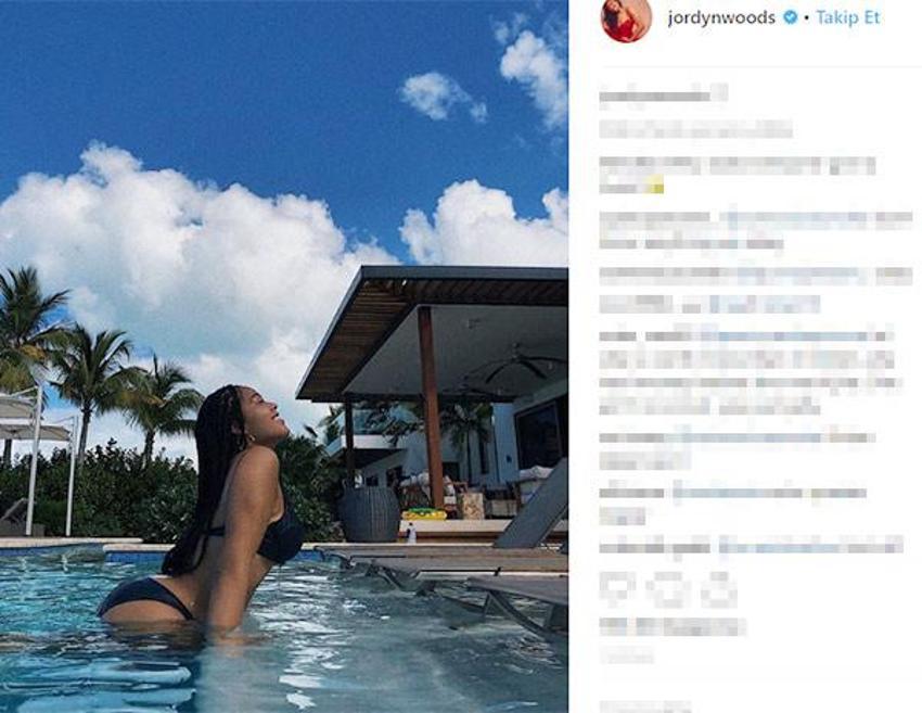 Olay kadın Jordyn Woods’tan aldatma açıklaması!