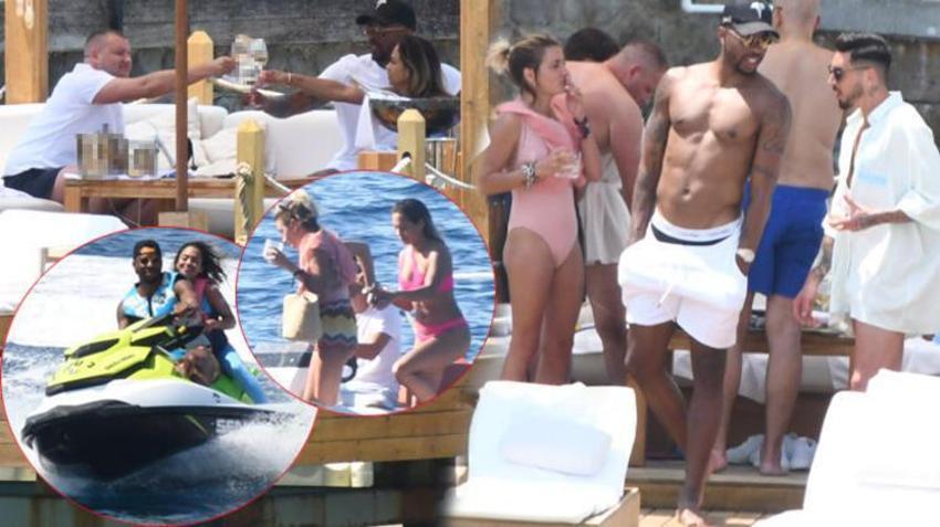 Ryan Donk ve Jose Sosa Bodrum'da! 7 bin 500 TL'lik locada keyif...
