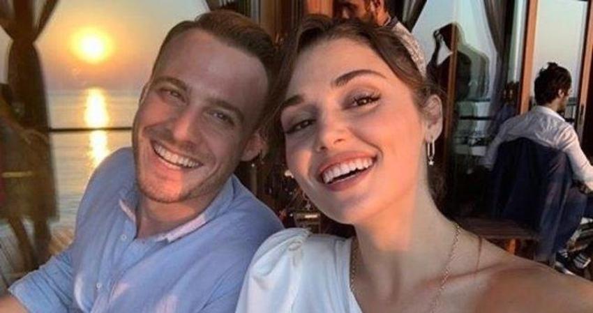 Hande Erçel balkonda ev halini paylaştı! Beğeni yağdı