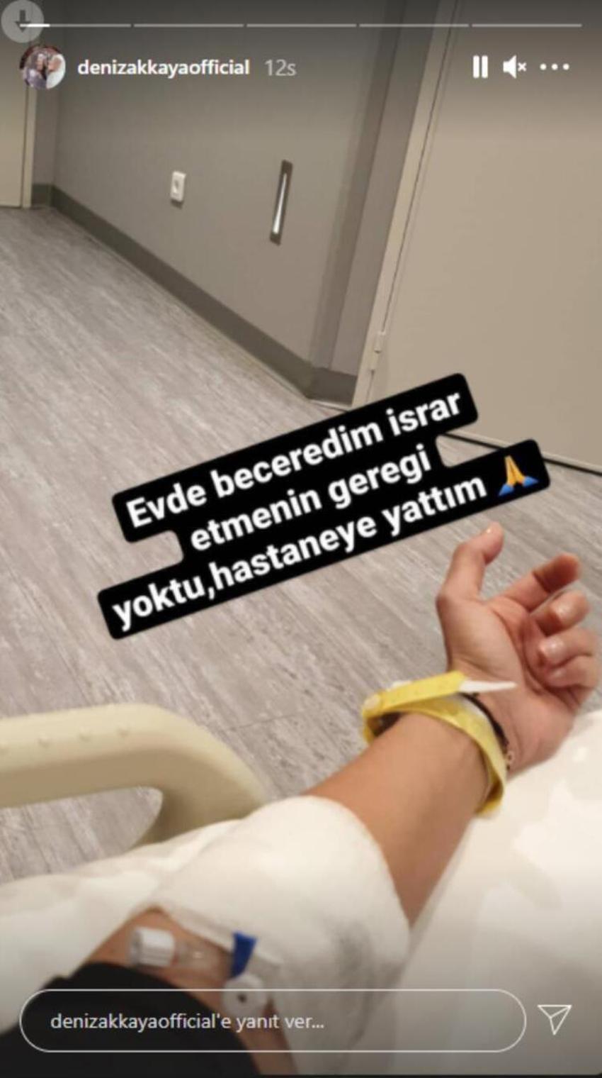 Model Deniz Akkaya'dan yeni imaj!