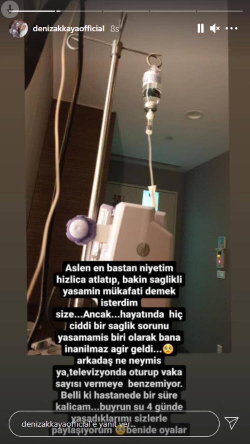 Model Deniz Akkaya'dan yeni imaj!