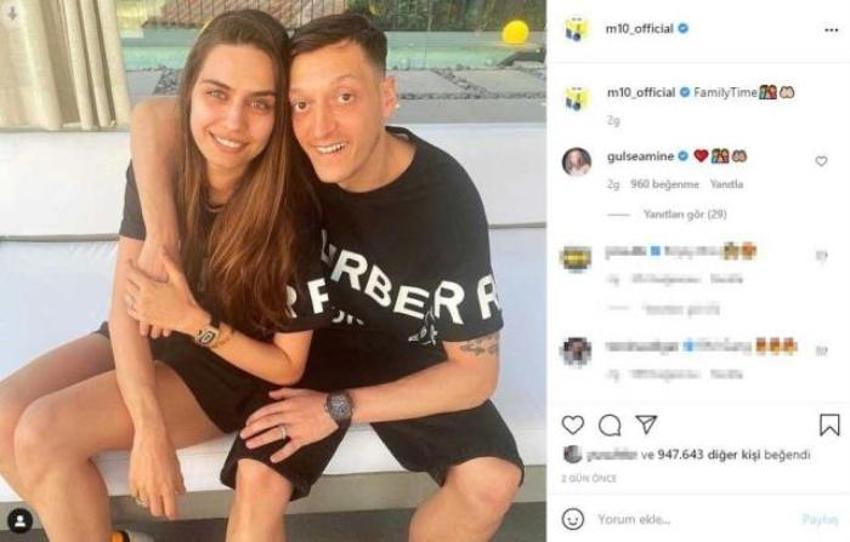 Amine Gülşe ve Mesut Özil'in saatleri 20 ev değerinde!