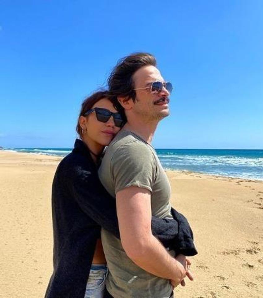 Ahmet Kural ile Çağla Gizem Çelik'in tatil pozu!