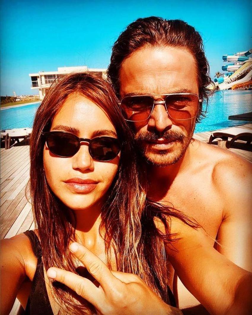 Ahmet Kural ile Çağla Gizem Çelik'in tatil pozu!