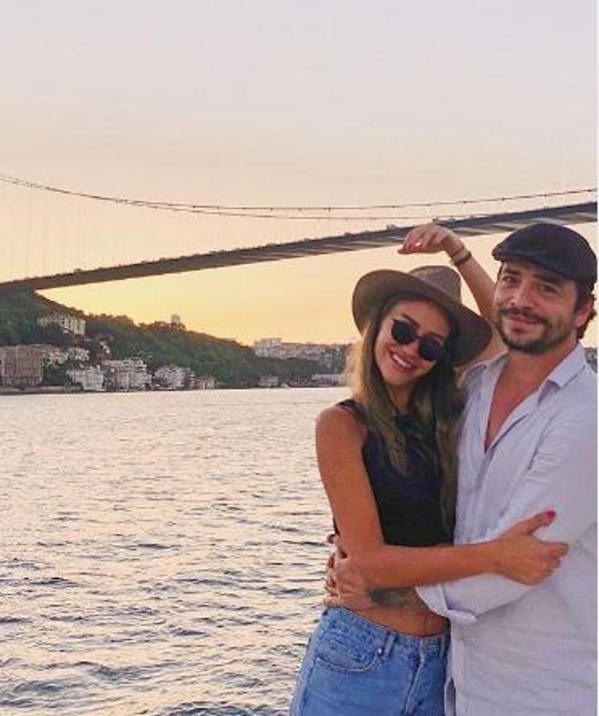 Ahmet Kural ile Çağla Gizem Çelik'in tatil pozu!