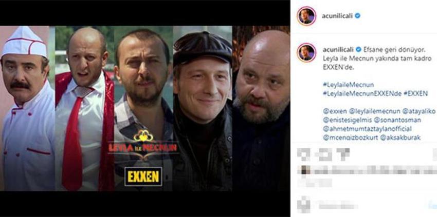 Acun Ilıcalı açıkladı! 'Leyla ile Mecnun' geri dönüyor!