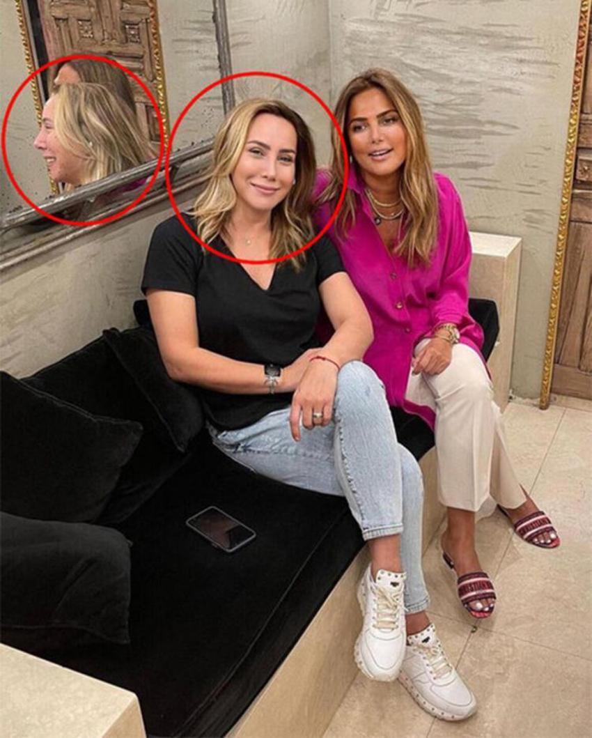 Photoshop'u abartan Asena dalga konusu oldu! Kendini böyle ti'ye aldı
