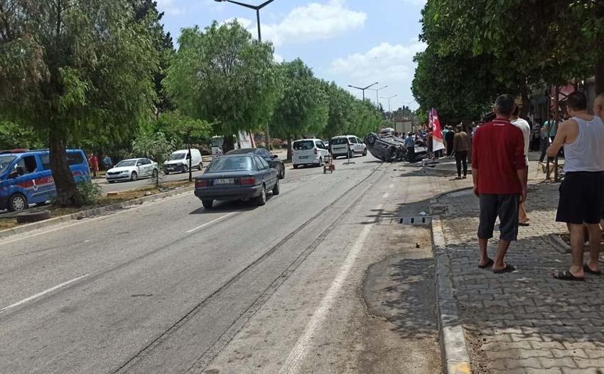 İlker Aksum'un otomobili takla attı! Araçta sıkıştı, son durumu...