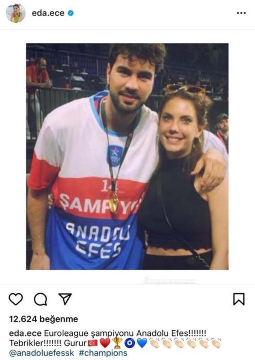 Eda Ece'den fotoğraf açıklaması! 'Koya koya bunu mu koydun?'