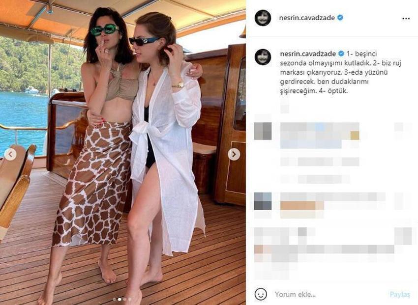 Nesrin Cavadzade'den Gökhan Alkan açıklaması!
