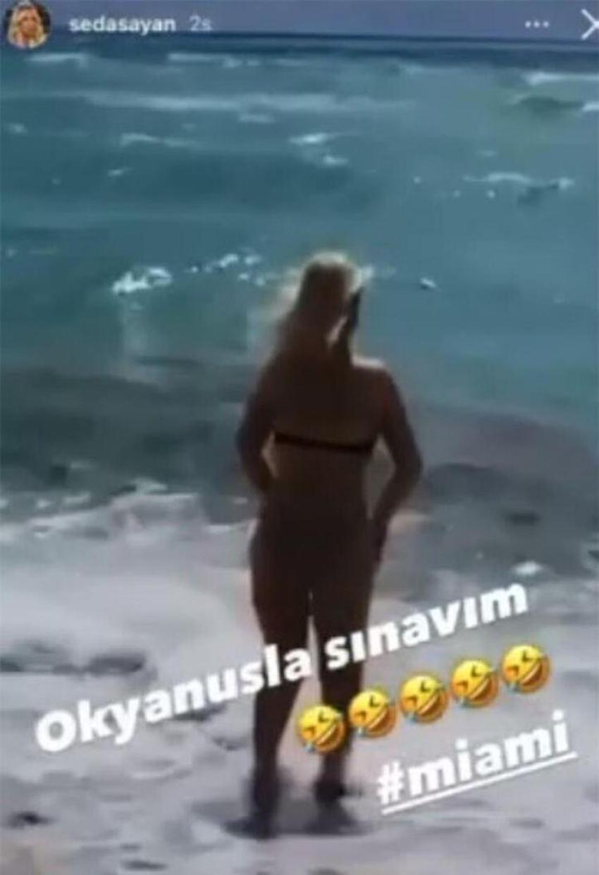 Safiye Soyman, Seda Sayan'ın Miami'deki evinin balkonundan paylaştı! Sosyal medya yıkıldı