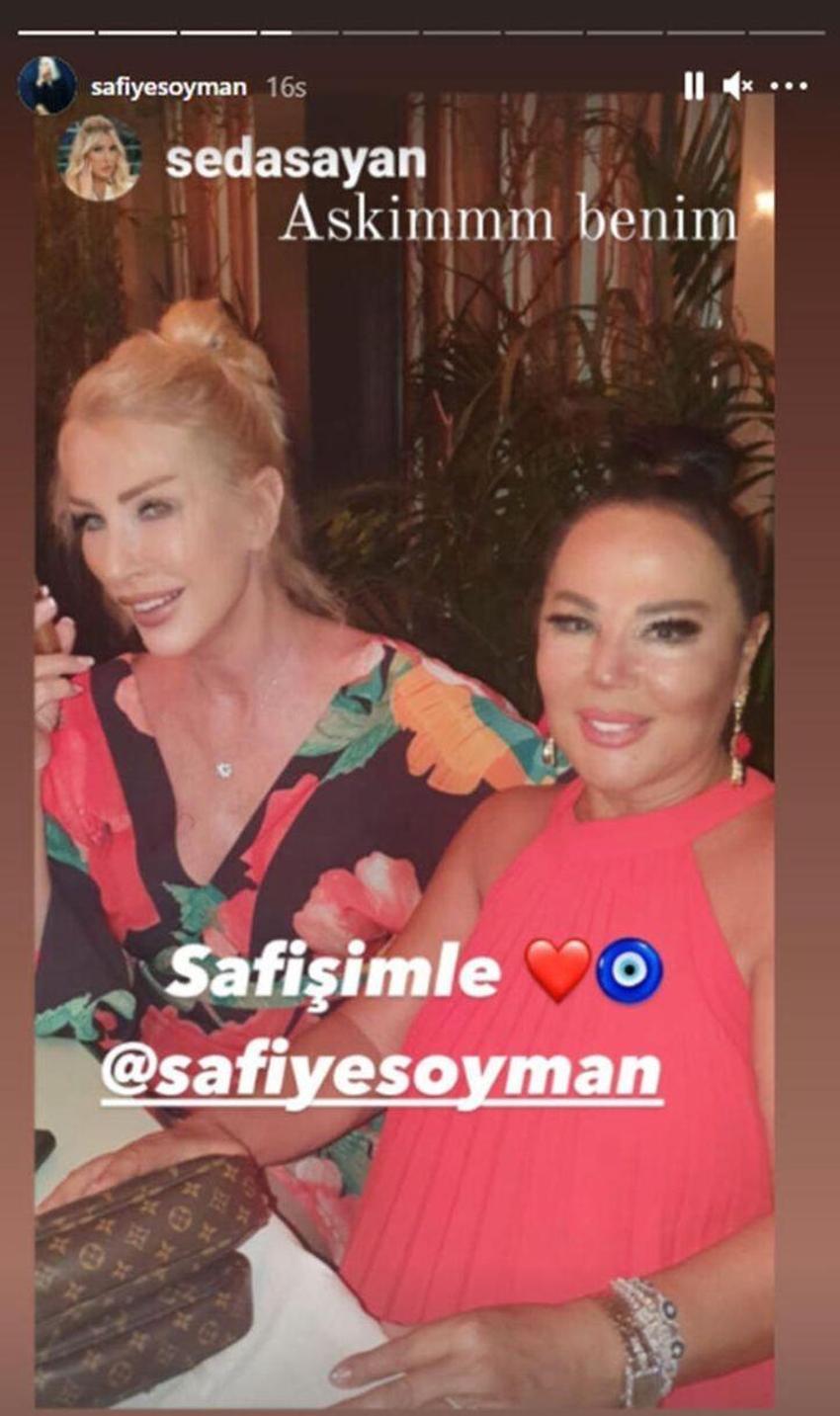 Safiye Soyman, Seda Sayan'ın Miami'deki evinin balkonundan paylaştı! Sosyal medya yıkıldı