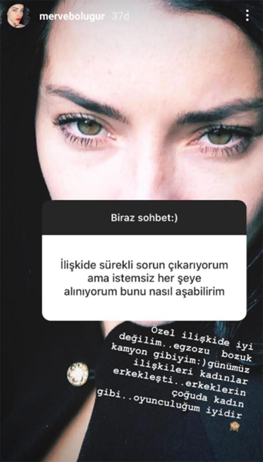 Merve'nin cevabı dikkat çekti! 'Egzozu bozuk kamyon gibiyim!'