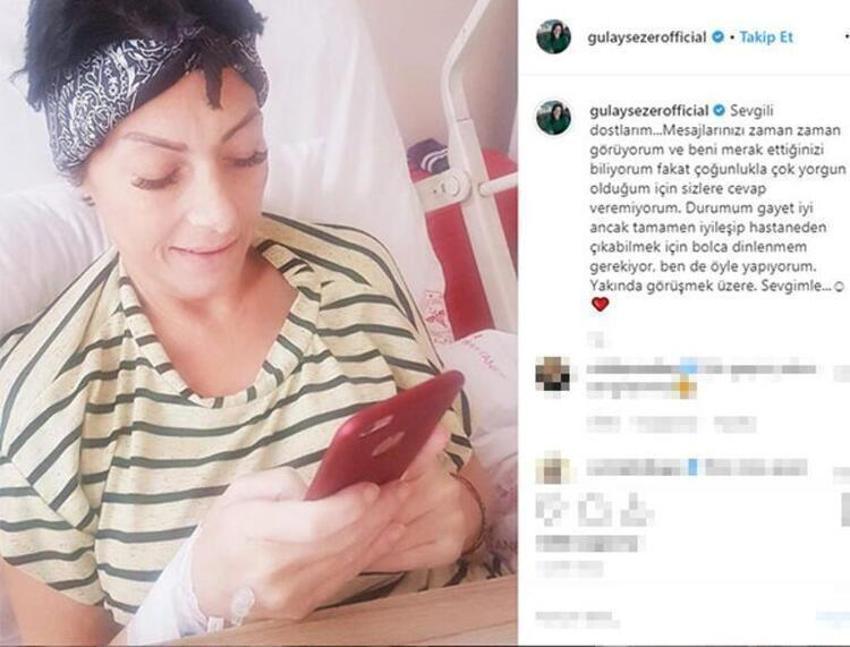 Gülay Sezer ameliyattan önce vasiyetini hazırladı