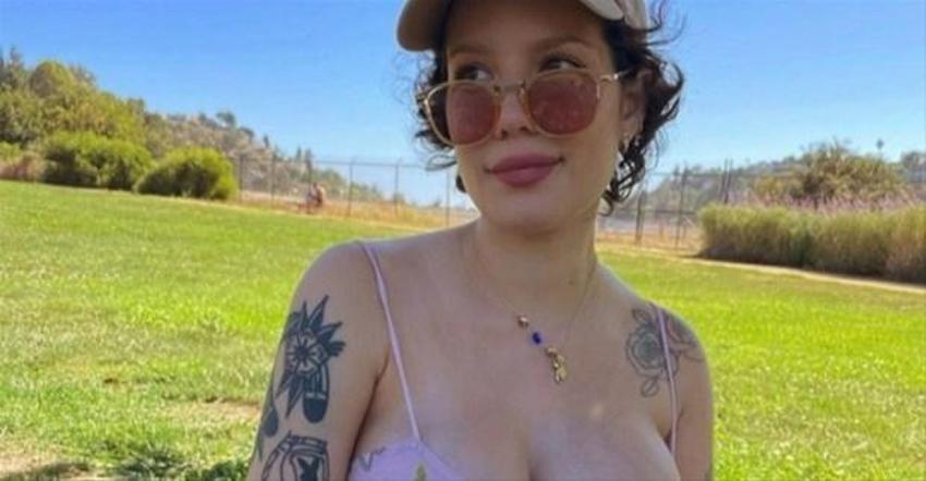Halsey, bebeğini emzirdiği anları paylaştı