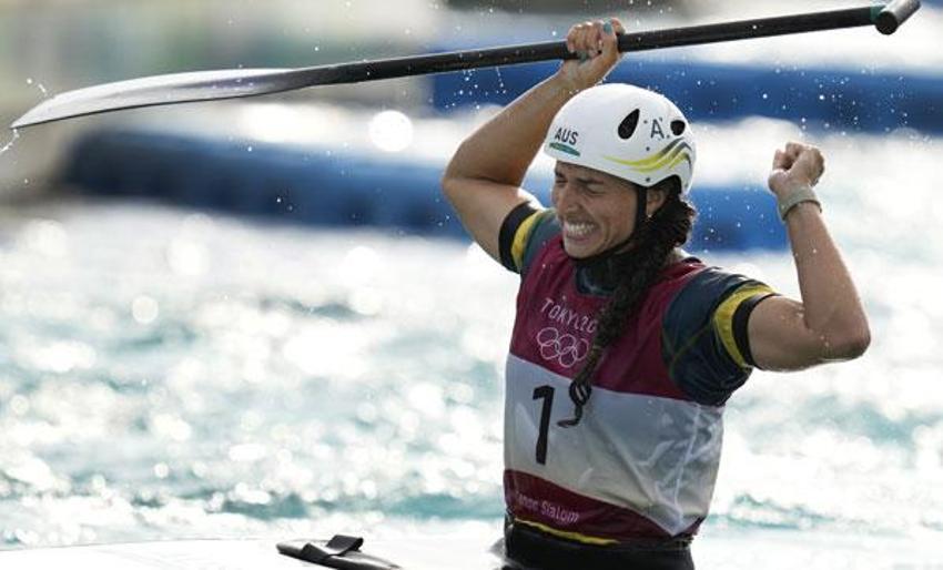 Tokyo 2020 Olimpiyat Oyunları'nda görülmemiş olay! Avustralyalı kadın sporcu prezervatifle onardı altın madalya kazandı...