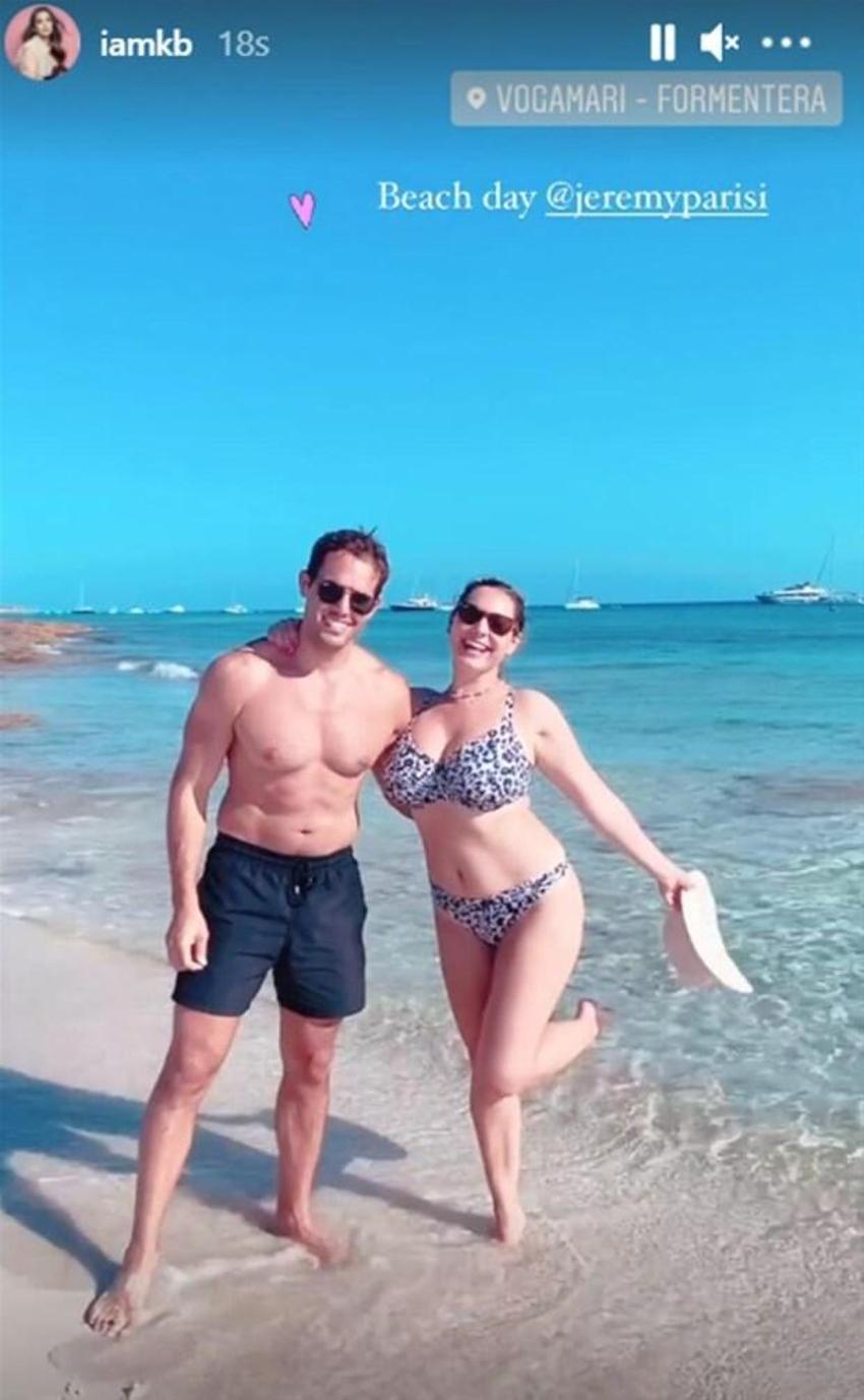 Kelly Brook ve sevgilisi çok uyumlu!