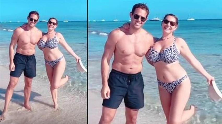 Kelly Brook ve sevgilisi çok uyumlu!