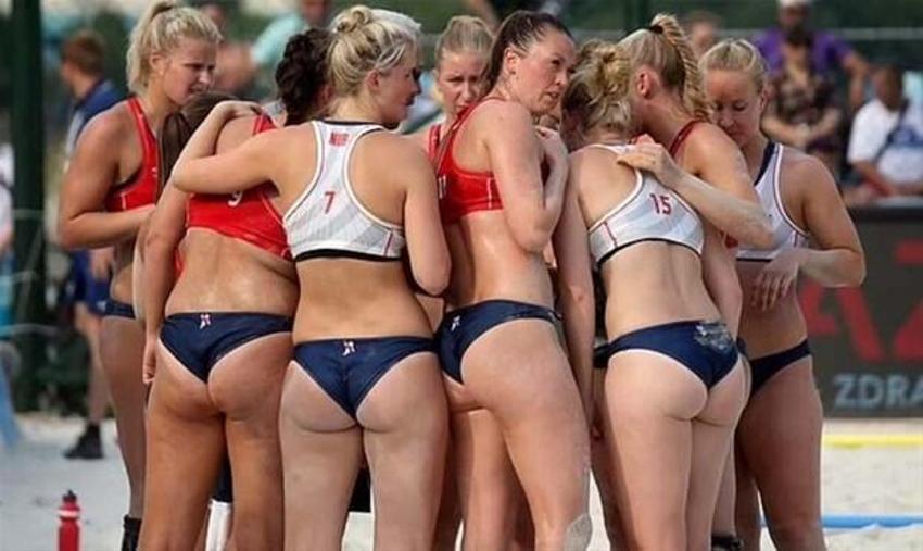 Bikini - şort' depremi Tokyo Olimpiyatlarını salladı! Alman kadın sporcular...