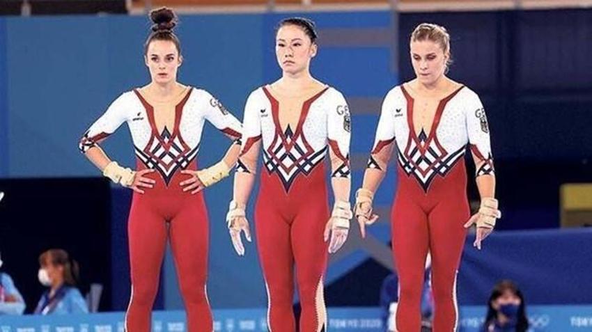 Bikini - şort' depremi Tokyo Olimpiyatlarını salladı! Alman kadın sporcular...