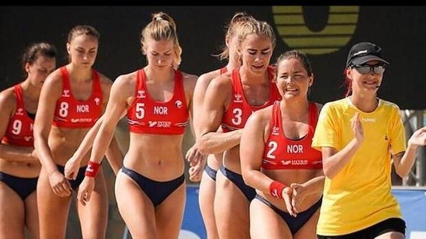 Bikini - şort' depremi Tokyo Olimpiyatlarını salladı! Alman kadın sporcular...