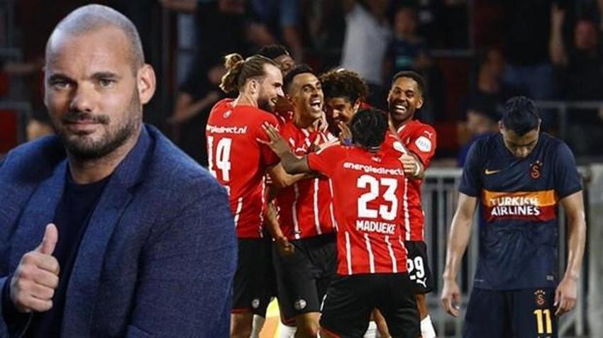 PSV Galatasaray maçının ardından Sneijder'den bomba ifadeler! 'Şok oldum'