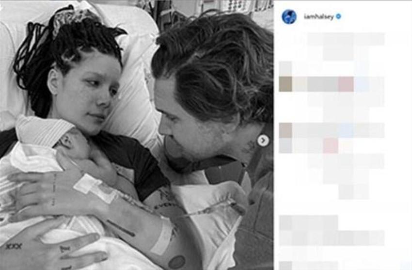 Halsey - Alev Aydın çiftinin bebeği doğdu!