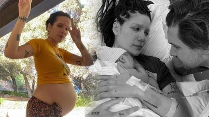 Halsey - Alev Aydın çiftinin bebeği doğdu!