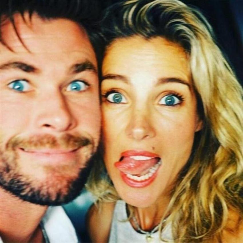 Chris Hemsworth eşi Elsa Pataky'nin doğum gününü kutladı!