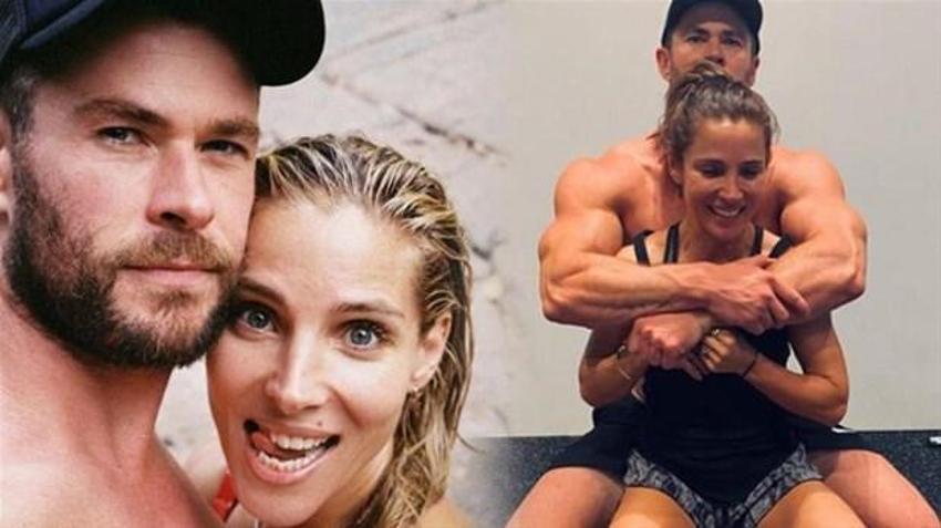 Chris Hemsworth eşi Elsa Pataky'nin doğum gününü kutladı!