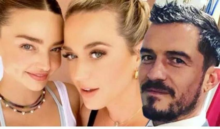Orlando Bloom'un nişanlısı ve eski eşi aynı karede! Yorum yaptı...