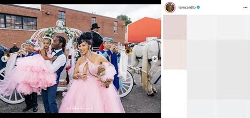 Cardi B'den üç yaşındaki kızına 124 bin dolarlık gerdanlık!