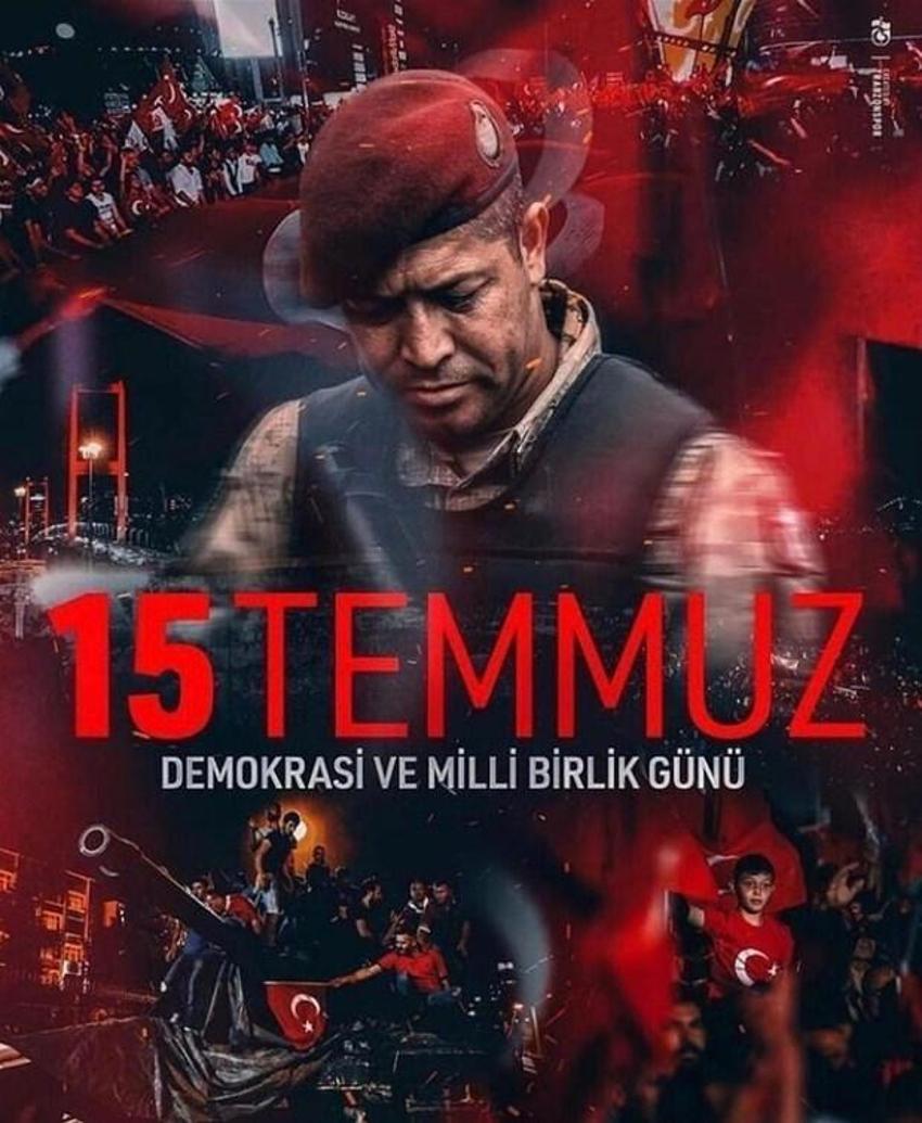 Ünlülerden 15 Temmuz mesajları geldi! 'Sizi hiçbir zaman unutmayacağız'