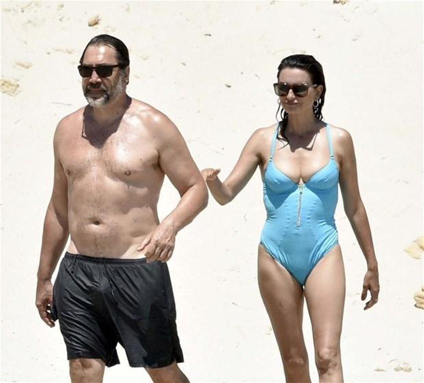 Penelope Cruz-Javier Bardem çiftinin keyifli halleri!