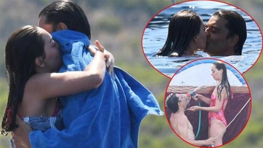 Cansel Elçin-Zeynep Tuğçe Bayat'ın romantik Bodrum tatili! Öp öp doyamadı...